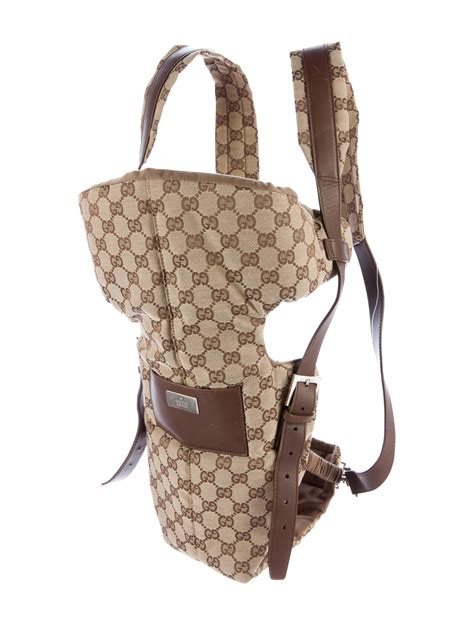 Gucci GG Canvas Baby Carrier 